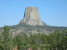 Devil's Tower, Wyoming, named first national monument