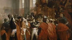 Napoleon launches a Coup d’Etat on the weak & corrupt Directory.