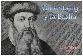 Johann Gutenberg edita la biblia