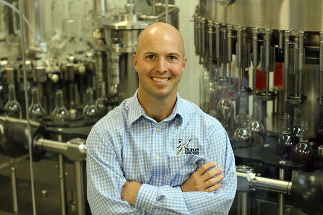 Jonathan Fussell, the son of Dave Sr., graduates from UNC-Chapel Hill, and goes home to the winery to help run the family business — along with his brother Dave Jr., a 1990 East Carolina University alumnus.