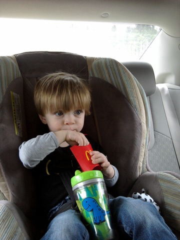 1st Front-Facing Car Trip