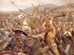 The Visigoths take over much of Spain.