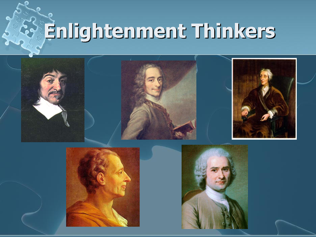 Influence from the Enlightenment and the american Revolution