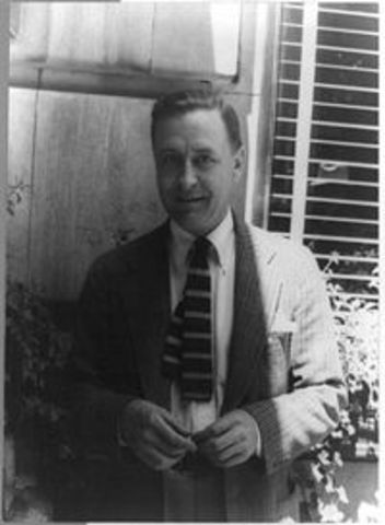 Nace en Saint POaul, Minnesota el escritor estadounidense F. Scott Fitzgerald