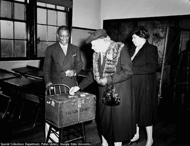 White Primary is Abolished in GA