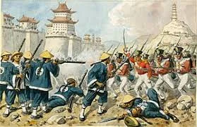 Beggining of the Opium war
