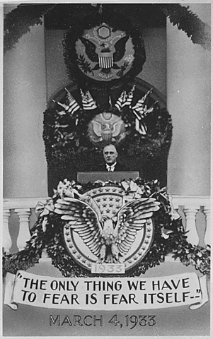 FDR is elected President of the United States.