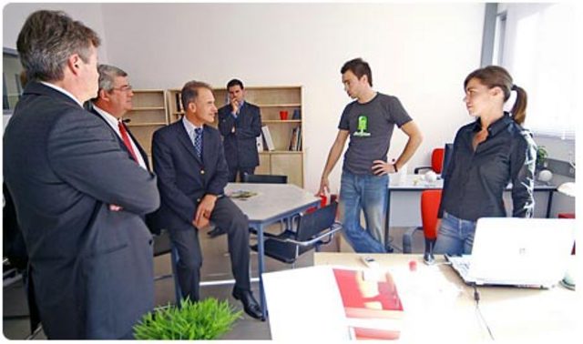 Installation et visite du ministre