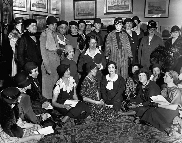 All female press conference.