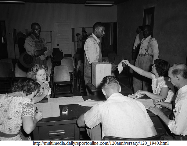 White Primaries abolished in Georgia