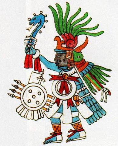 Busqueda de la profecia del dios Huitzilopochtli