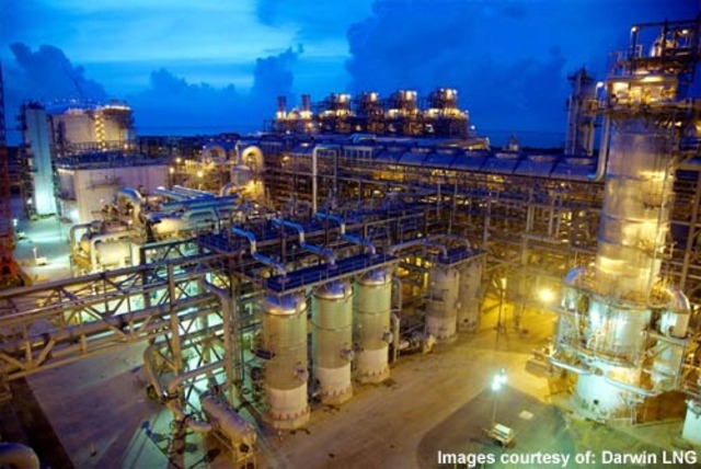 First Liquefied Natural Gas Plant