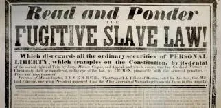 Fugitive slave act