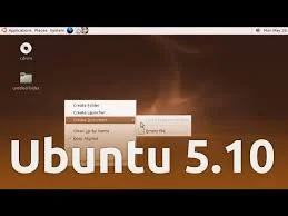 Ubuntu 5.10 Breezy Badger