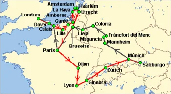 Los viajes a Europa