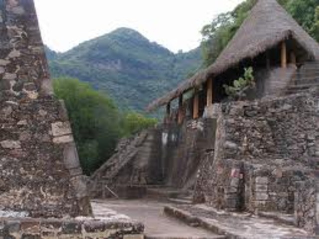 Los aztecas dejan Aztlán