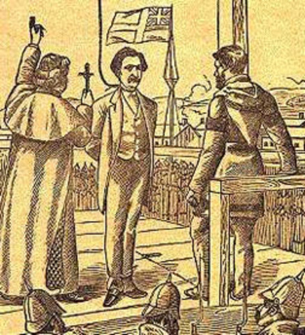 Louis Riel Hanged