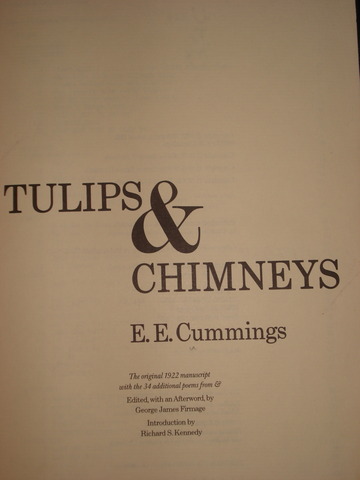 Published "Tulips and Chimneys"