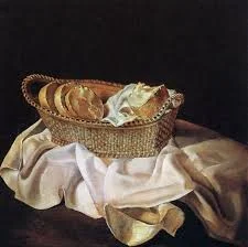 Basket of bread (cistell de pa).