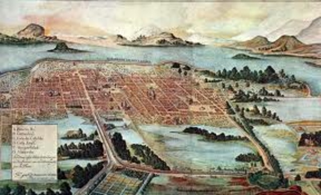 Inundacion de Tenochtitlan