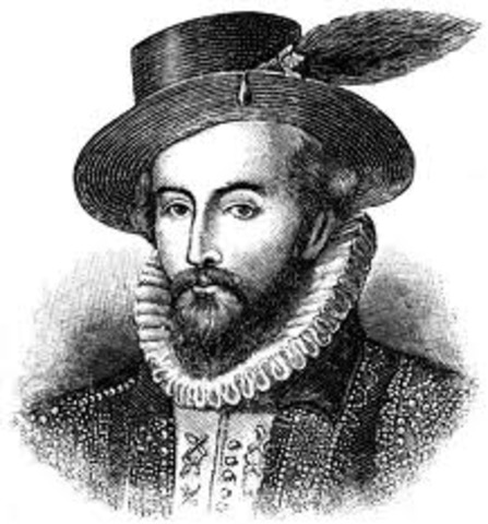 Walter Raleigh, British Explorer, 1554-1618.