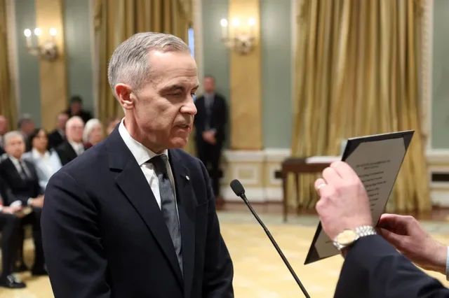 Mark Carney sworn in as Canadian Prime Minister