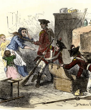 Quartering Act Passed