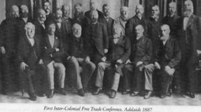 The first intercolonial congress of trade unions is held