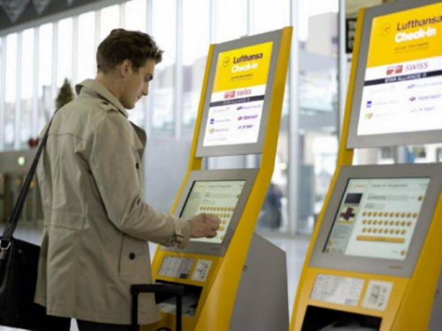 self check-in at airports