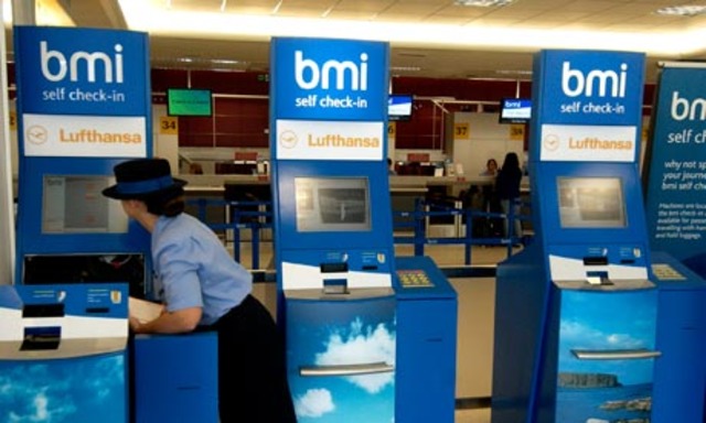 Self Check-in at Airports.