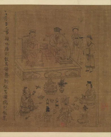 Rouleau du classique de la piété filiale