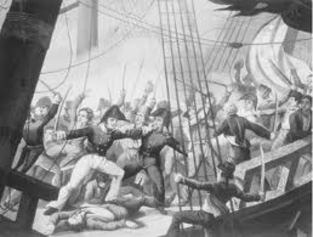 France seizes American ships trading in the French West Indies