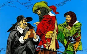 Don Abbondio incontra i bravi