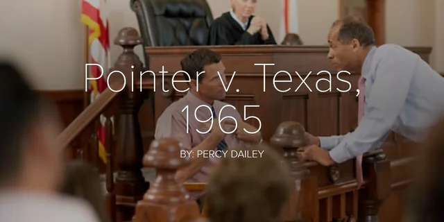 Pointer v. Texas