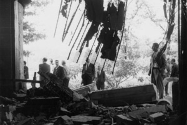 Hebrew Benevolent Congregation in ATLbombed