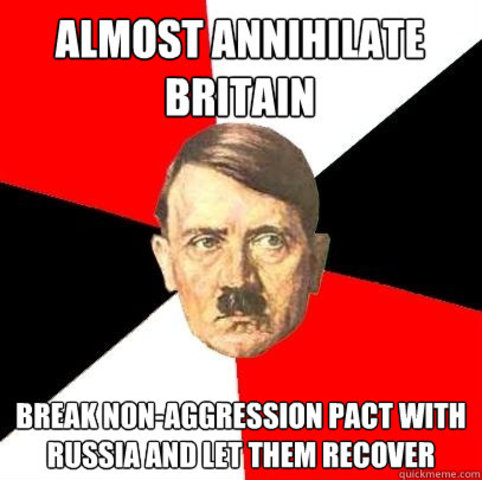 Hitler breaks his agreement