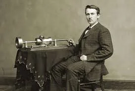 Thomas Alva Edison invented the phonograph