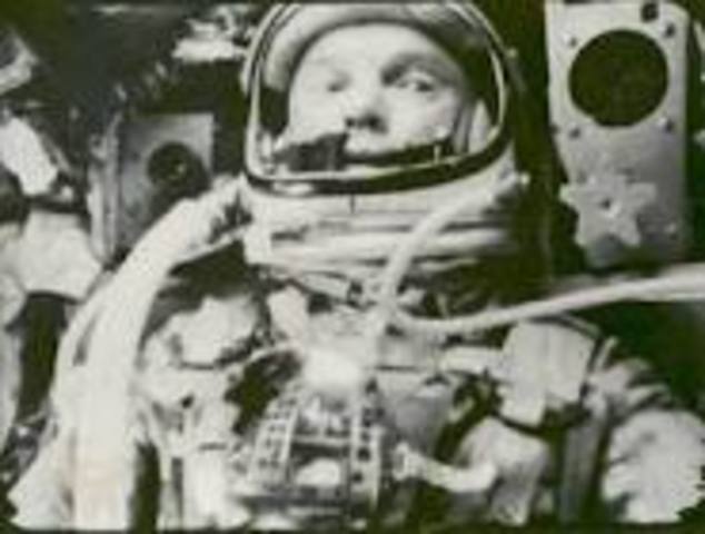 John Glenn is 1st American to orbit earth.