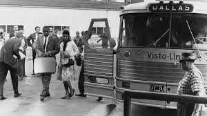 the freedom rides by freedom riders of 1961