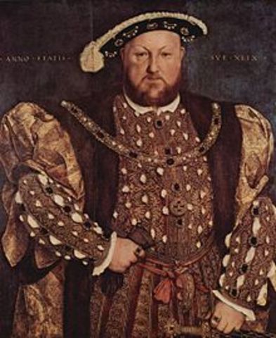 Henry VIII of England is excommunicated