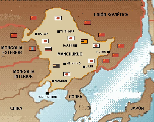 INVASIÓN DE MANCHURIA Y EL NORTE DE CHINA