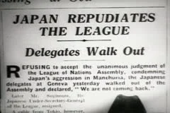 Salida de Japón de la Sociedad de Naciones
