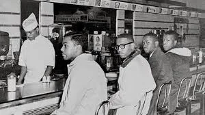 the greensboro four lunch counter sit in
