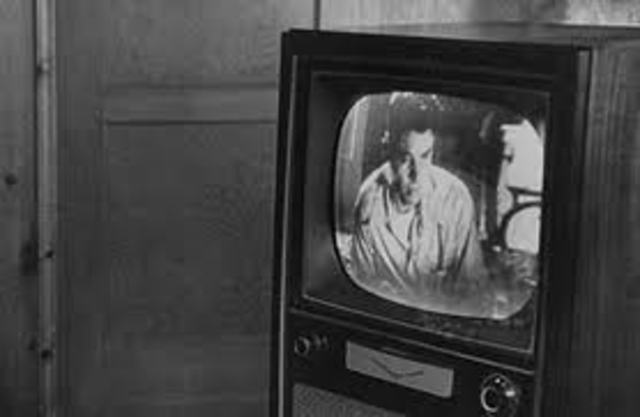 1st transatlatic TV transmission