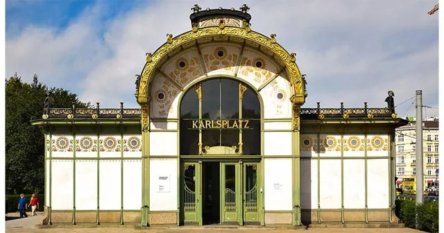 Paviljoen op de Karlsplatz (Jugendstil)