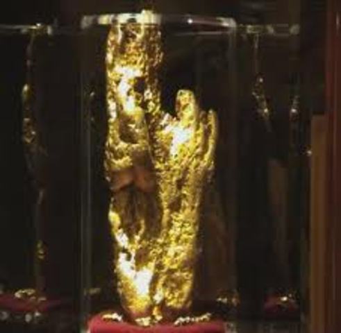 Largest gold nugget found