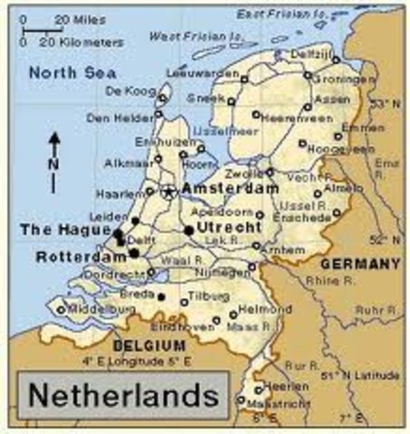 England and Netherlands sign milotary treaty