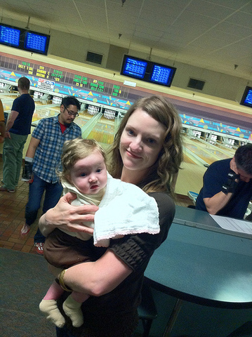 First Bowling Alley Appearance