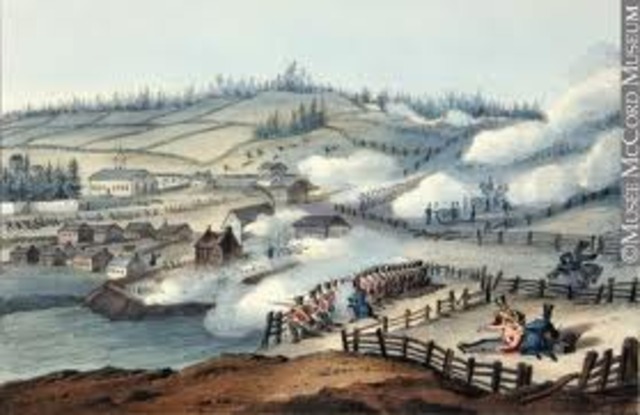 Beginning of Rebellion of 1837 (Lower Canada)
