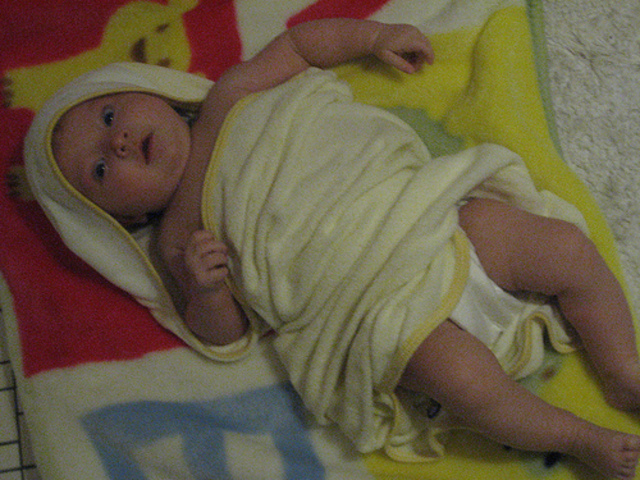 First Bath Without Crying